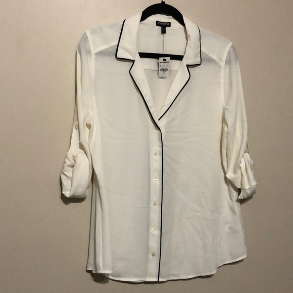 Express button down blouse - Picture 1 of 2
